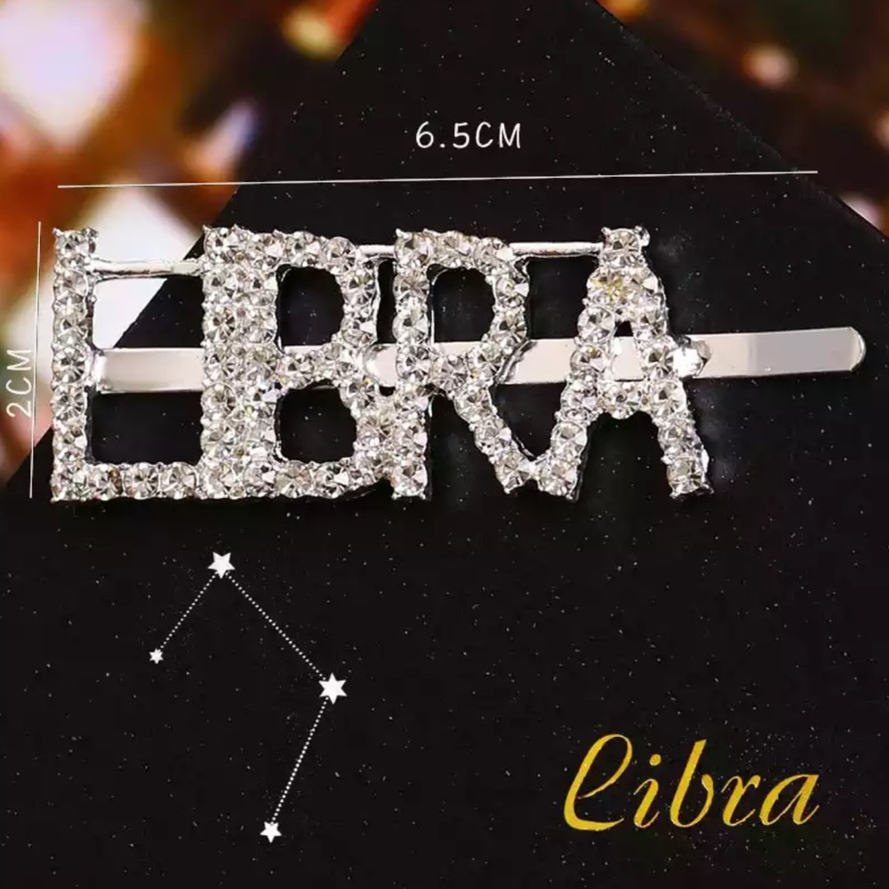 Astrology Bling Hair Clip
